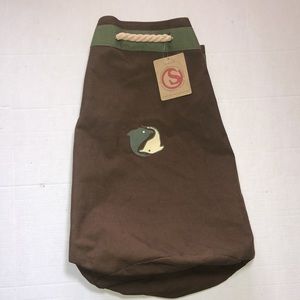 Brown Canvas New Tote